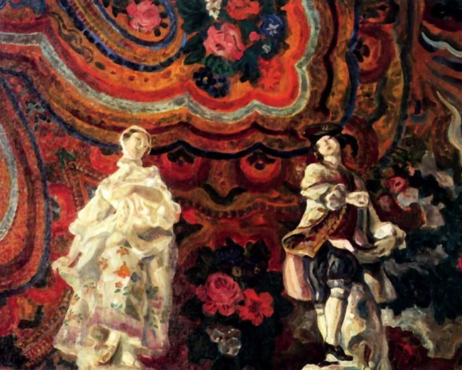 Сочинение по картине: Судейкин - "Фарфоровые статуэтки"